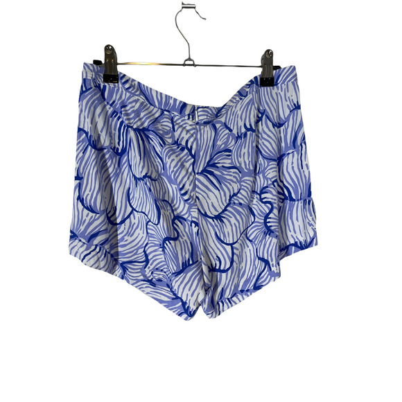 Lilly Pulitzer Blue & White Printed Sonya Short 2 - Picture 5 of 8